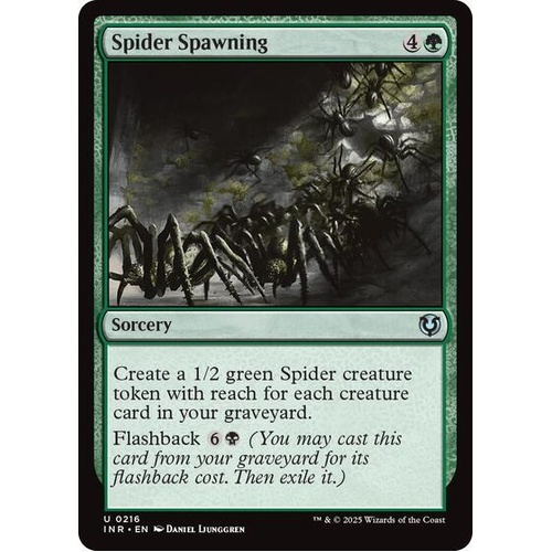 Spider Spawning - INR