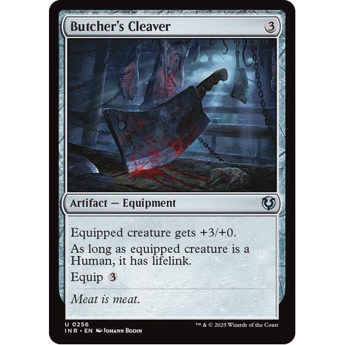 Butcher's Cleaver - INR