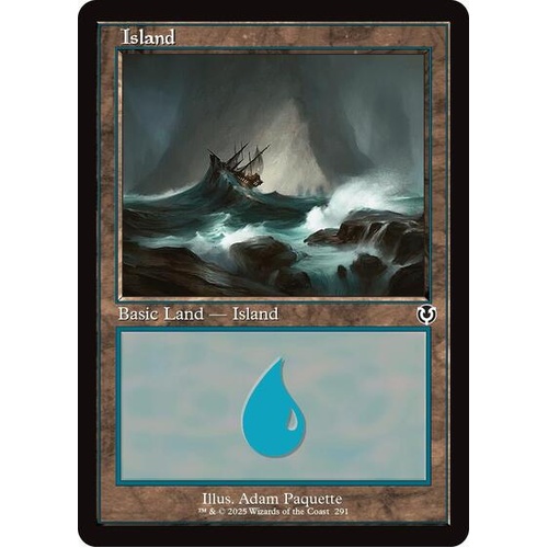 Island (291) (Retro Frame) - INR