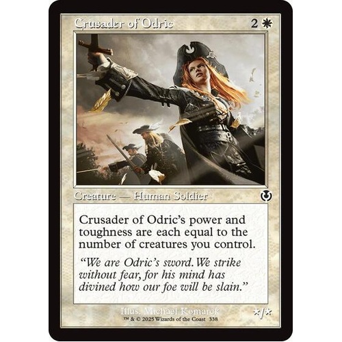 Crusader of Odric (Retro Frame) - INR