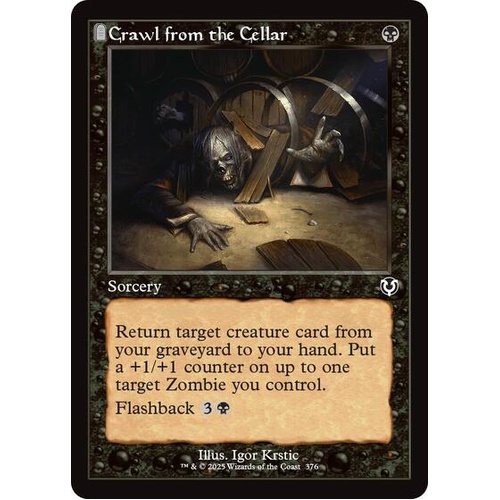 Crawl from the Cellar (Retro Frame) - INR