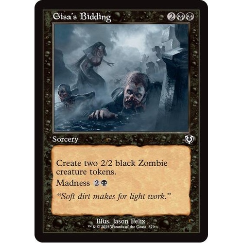 Gisa's Bidding (Retro Frame) - INR