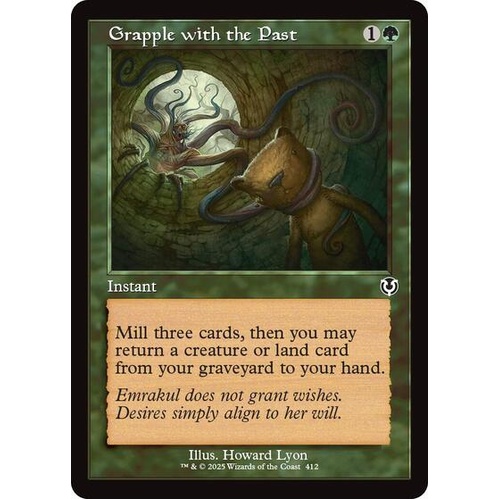 Grapple with the Past (Retro Frame) - INR