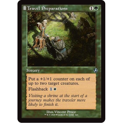 Travel Preparations (Retro Frame) - INR