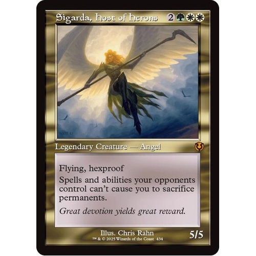Sigarda, Host of Herons (Retro Frame) - INR
