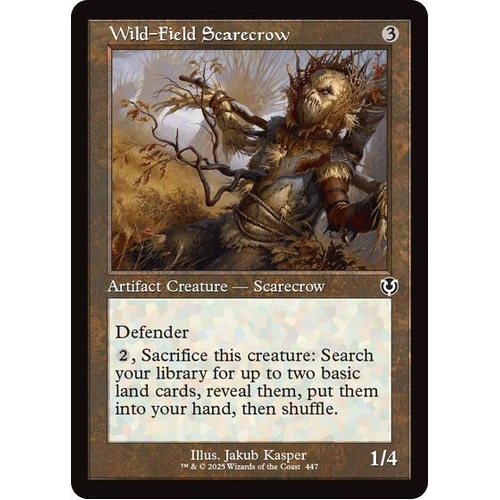 Wild-Field Scarecrow (Retro Frame) - INR