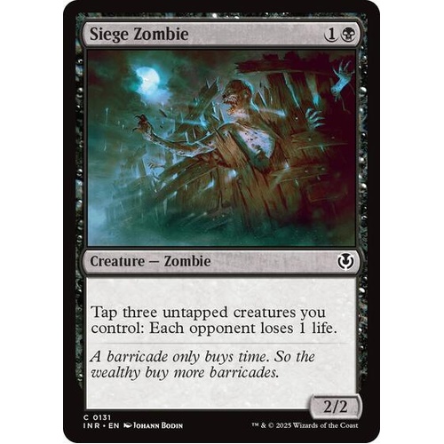 Siege Zombie FOIL - INR