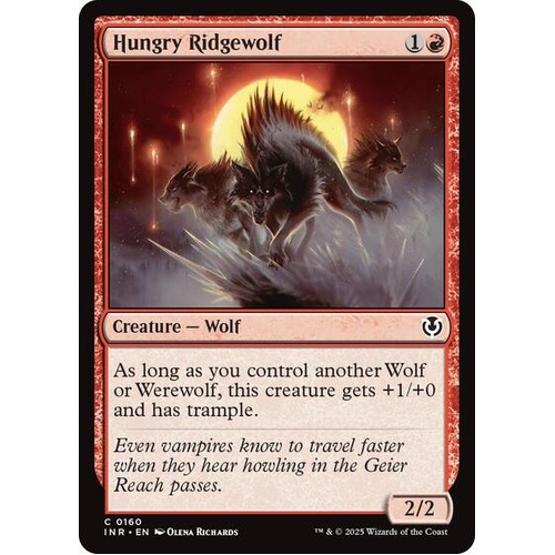 Hungry Ridgewolf FOIL - INR