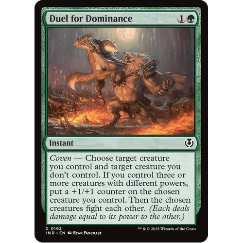 Duel for Dominance FOIL - INR