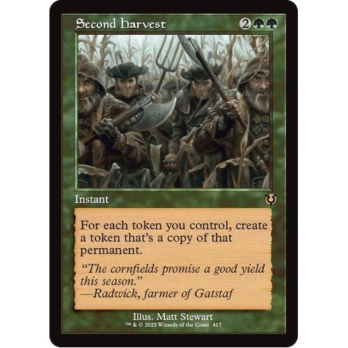 Second Harvest (Retro Frame) FOIL - INR