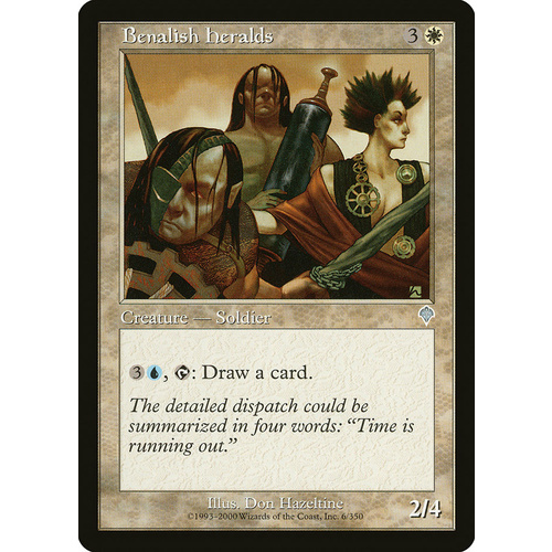 Benalish Heralds - INV