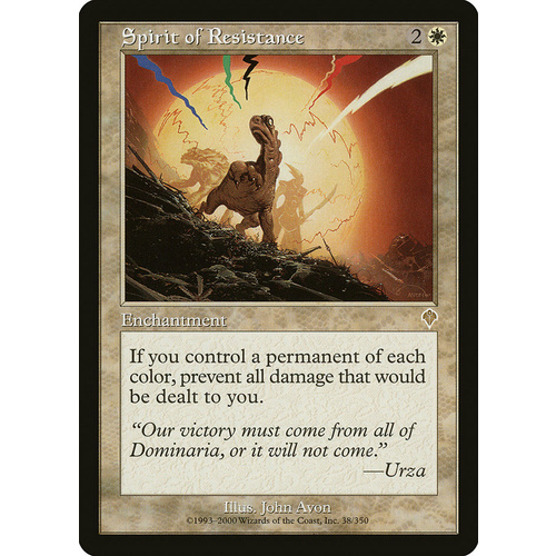 Spirit of Resistance - INV
