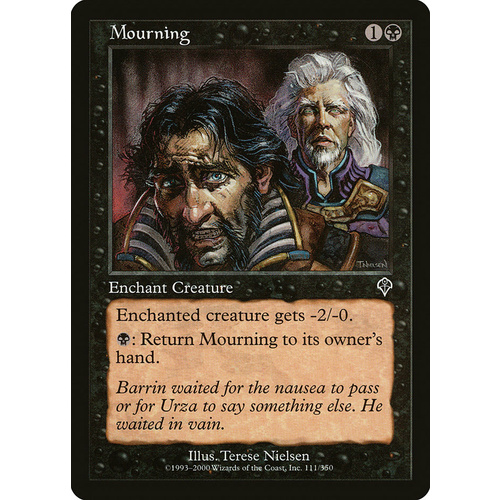 Mourning - INV