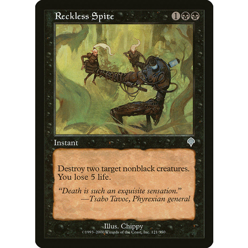 Reckless Spite - INV