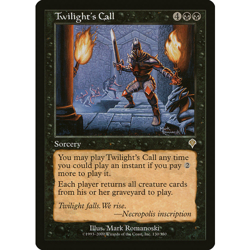 Twilight's Call - INV
