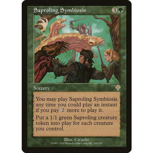 Saproling Symbiosis - INV