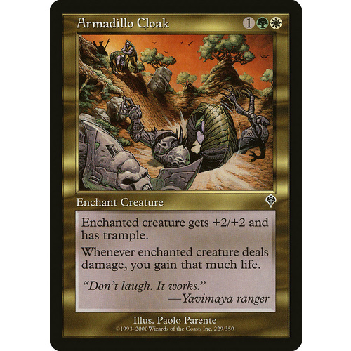 Armadillo Cloak - INV