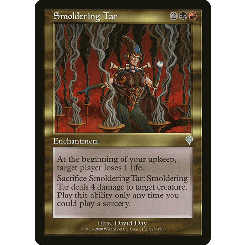 Smoldering Tar - INV