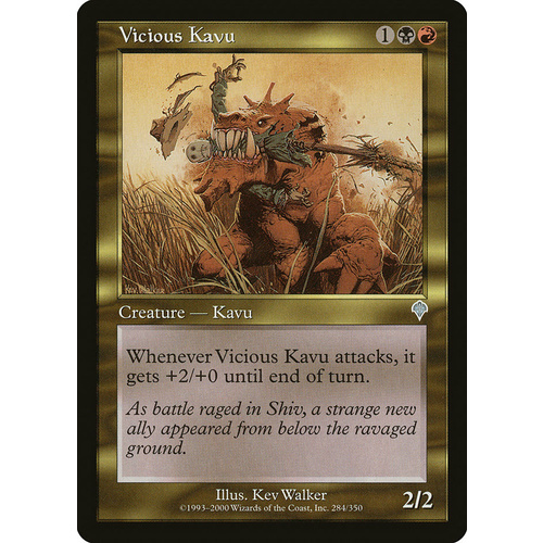 Vicious Kavu - INV