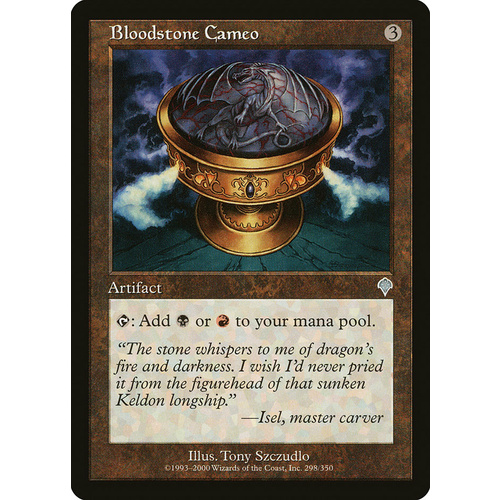 Bloodstone Cameo - INV