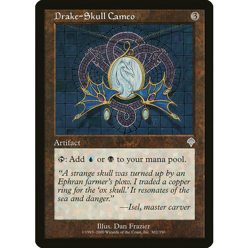 Drake-Skull Cameo - INV