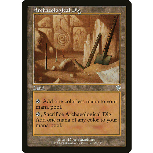Archaeological Dig - INV