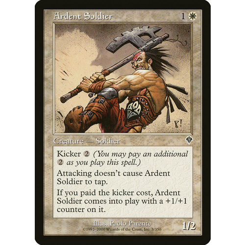 Ardent Soldier FOIL - INV