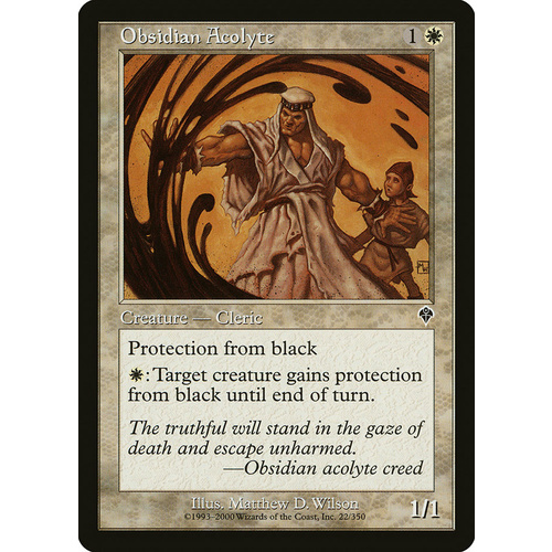 Obsidian Acolyte FOIL - INV