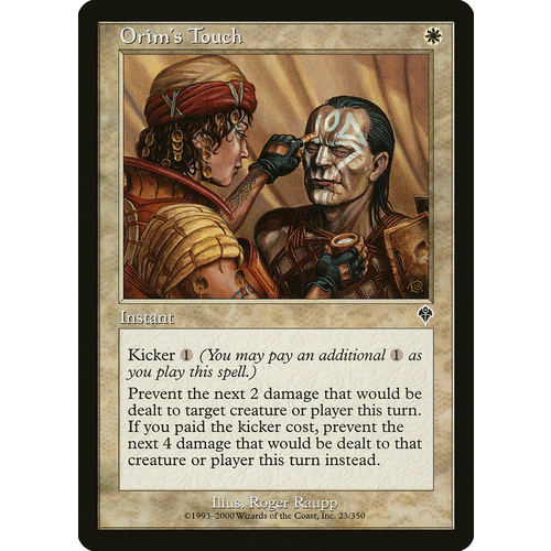 Orim's Touch FOIL - INV