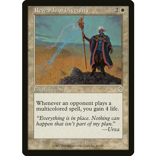 Rewards of Diversity FOIL - INV