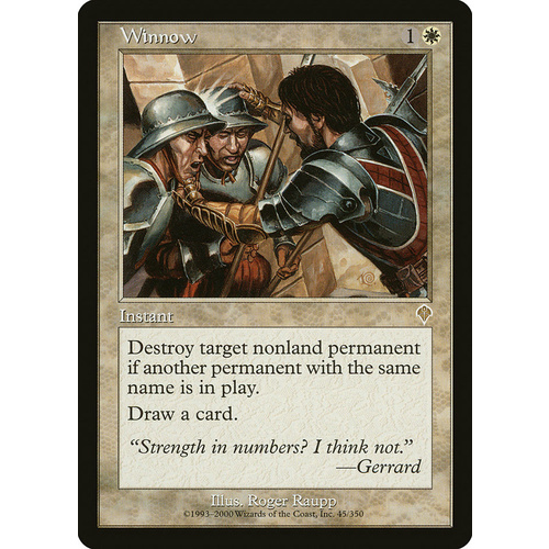 Winnow FOIL - INV
