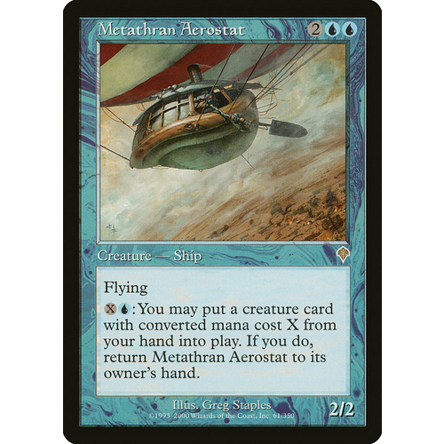 Metathran Aerostat FOIL - INV