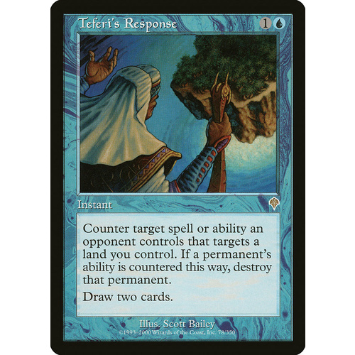 Teferi's Response FOIL - INV