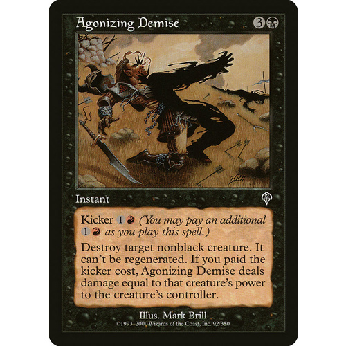 Agonizing Demise FOIL - INV