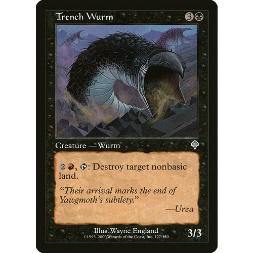 Trench Wurm FOIL - INV