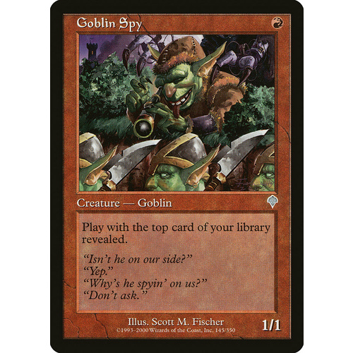 Goblin Spy FOIL - INV