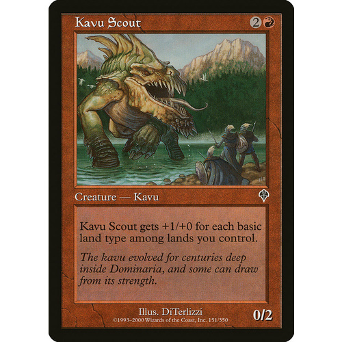 Kavu Scout FOIL - INV