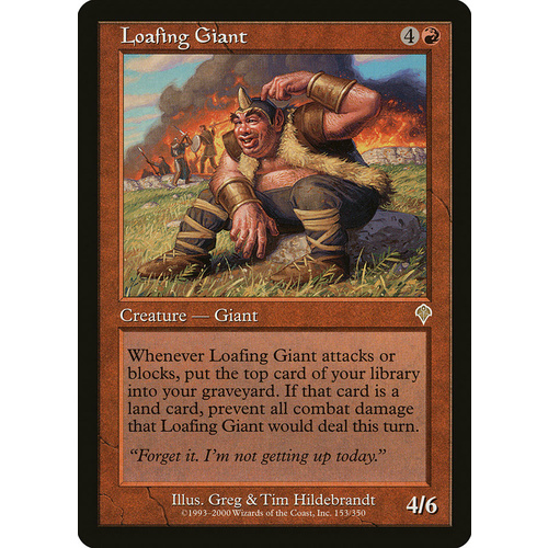 Loafing Giant FOIL - INV