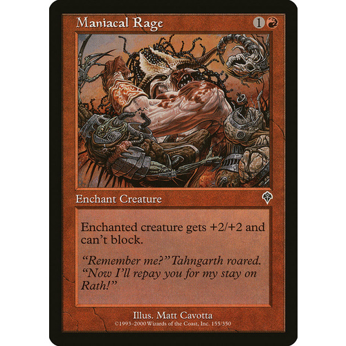 Maniacal Rage FOIL - INV