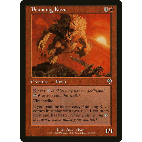 Pouncing Kavu FOIL - INV