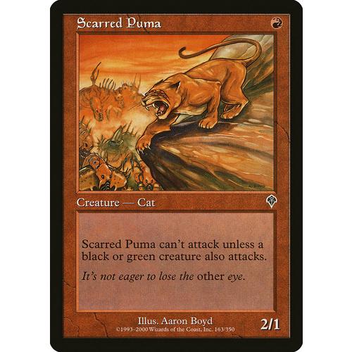 Scarred Puma FOIL - INV