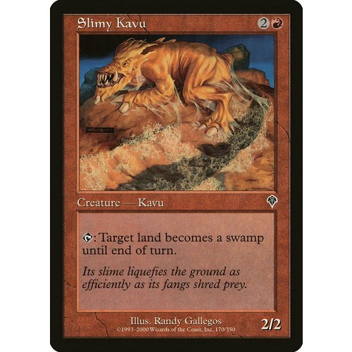 Slimy Kavu FOIL - INV