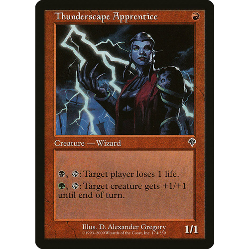 Thunderscape Apprentice FOIL - INV