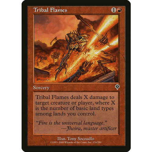 Tribal Flames FOIL - INV