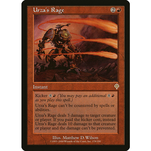 Urza's Rage FOIL - INV