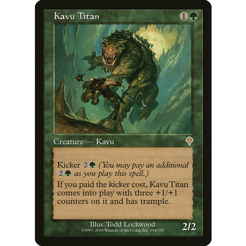 Kavu Titan FOIL - INV