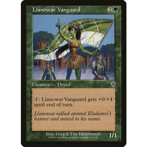 Llanowar Vanguard FOIL - INV