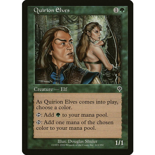 Quirion Elves FOIL - INV
