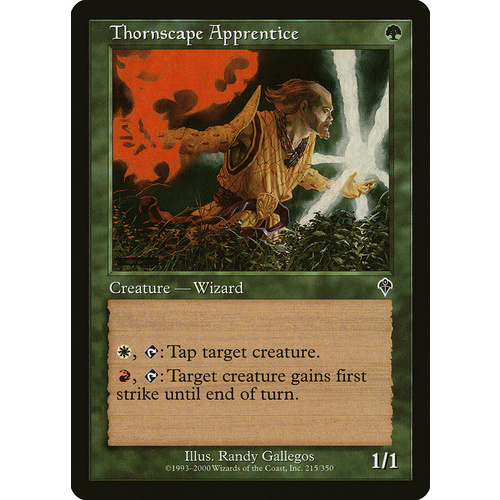 Thornscape Apprentice FOIL - INV