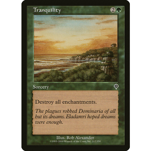 Tranquility FOIL - INV